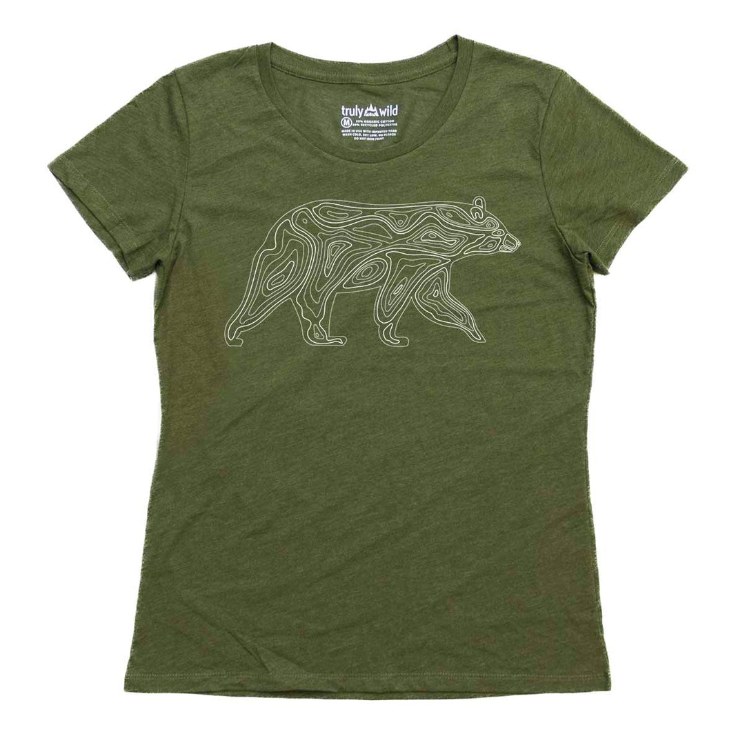 Black Bear Topo Women's Tee