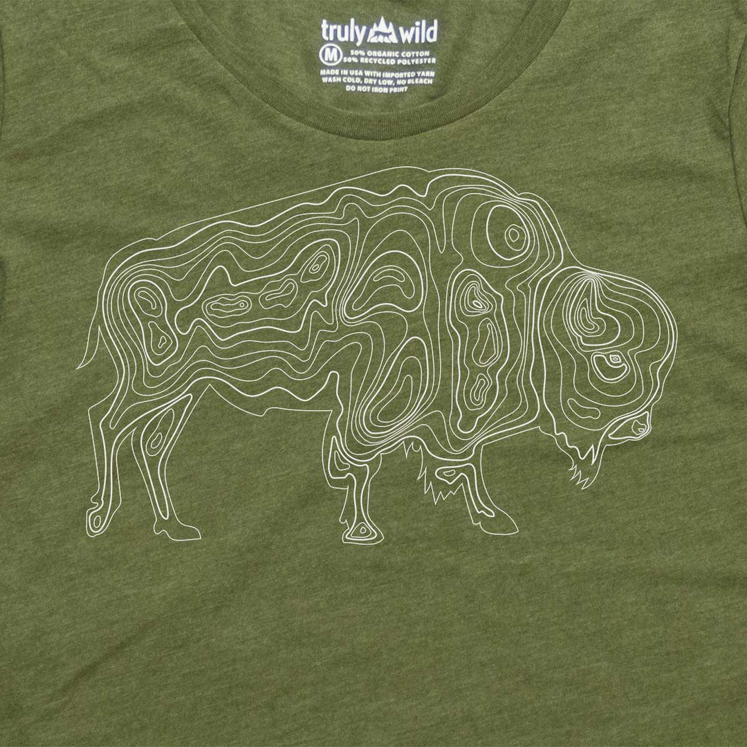 Bison Topo Women's Tee