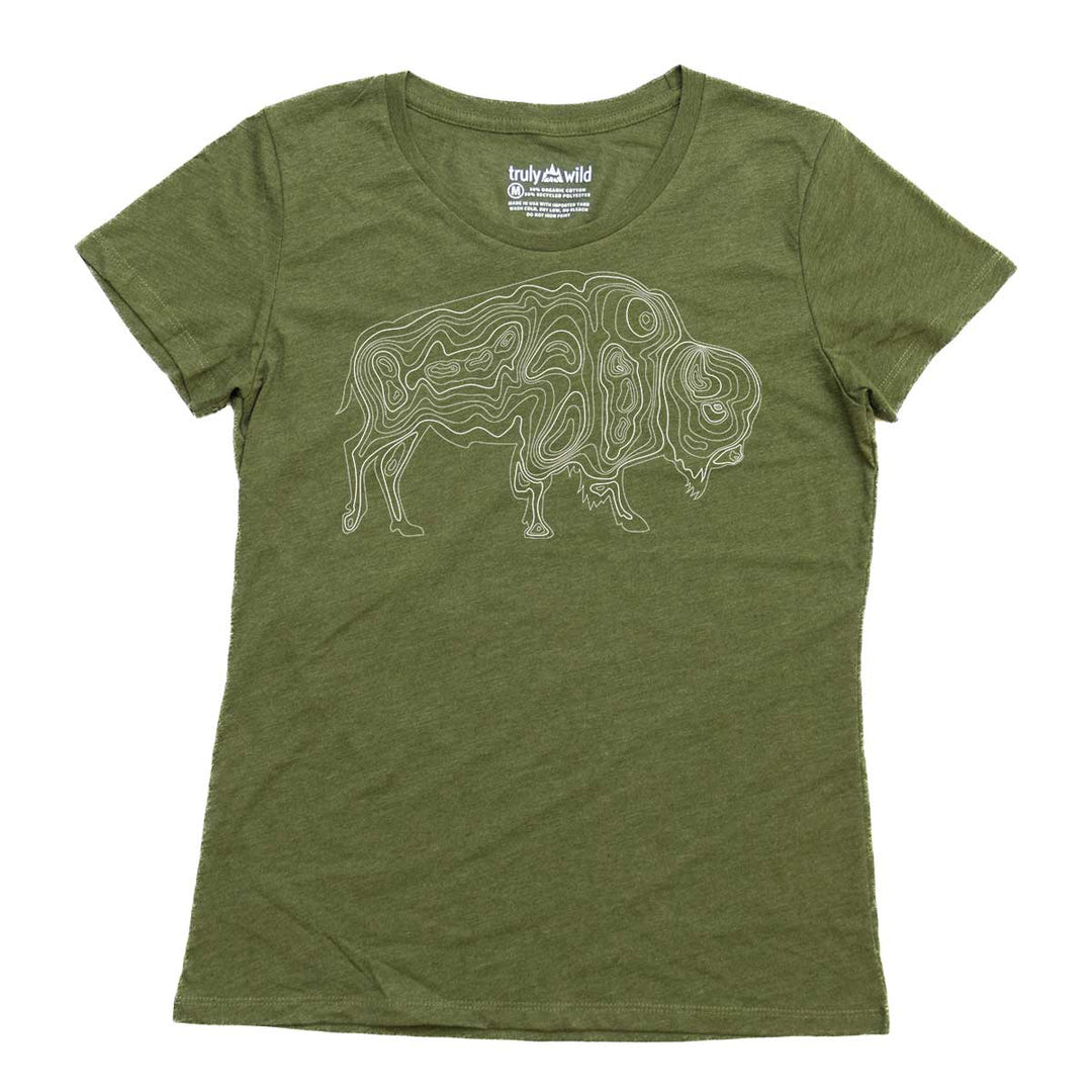 Bison Topo Women's Tee