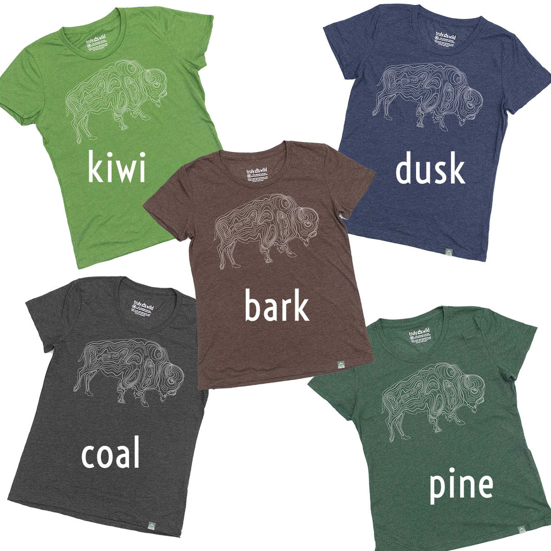 Bison Topo Women's Tee