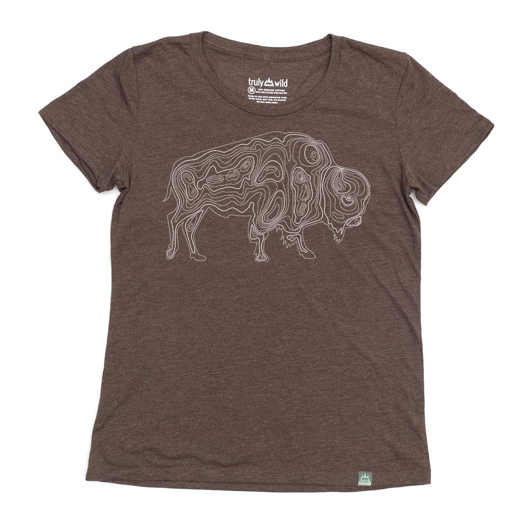 Bison Topo Women's Tee