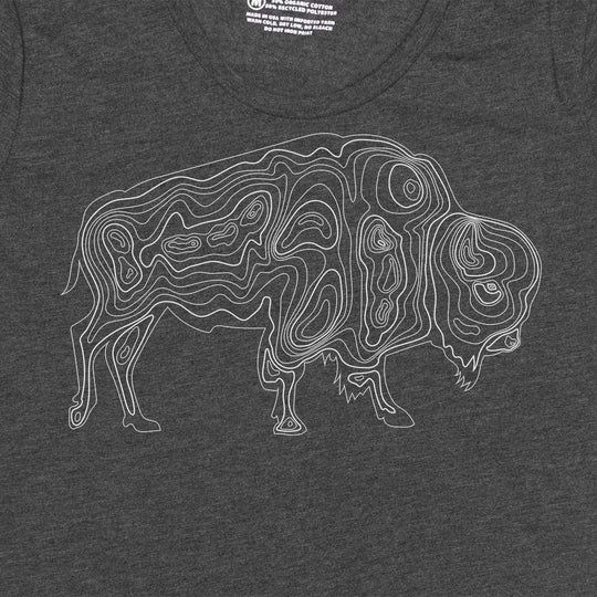 Bison Topo Women's Tee