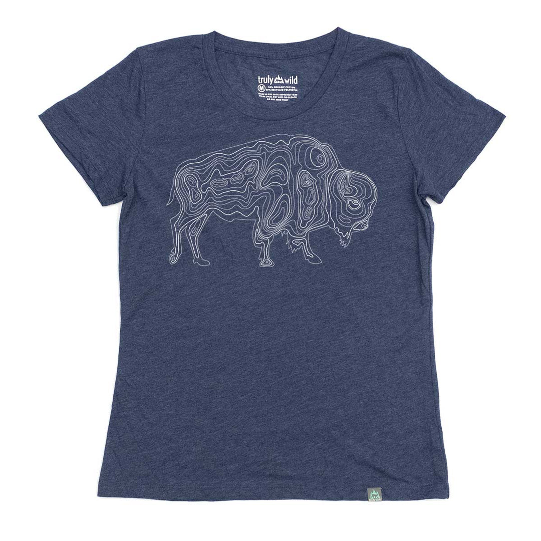 Bison Topo Women's Tee