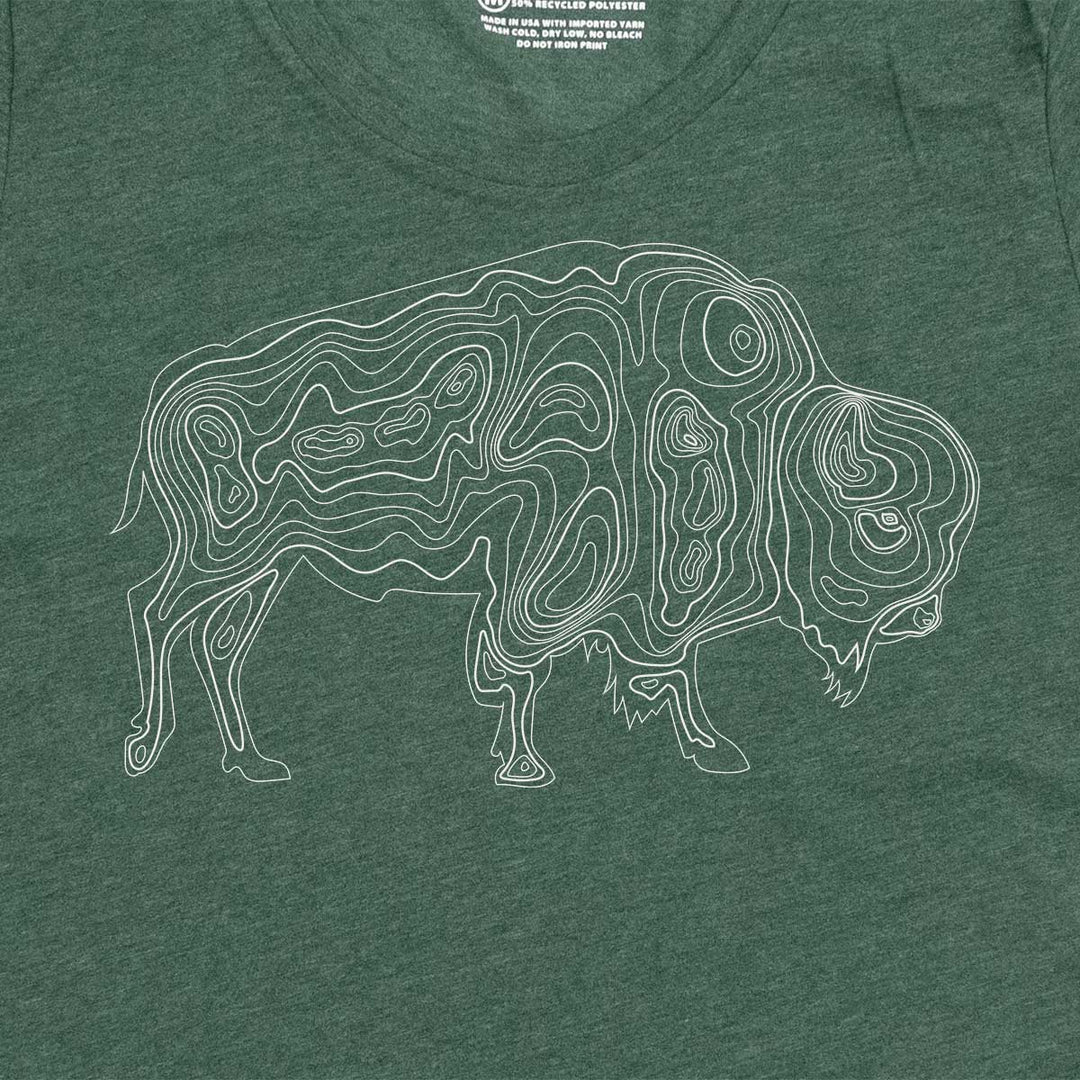 Bison Topo Women's Tee