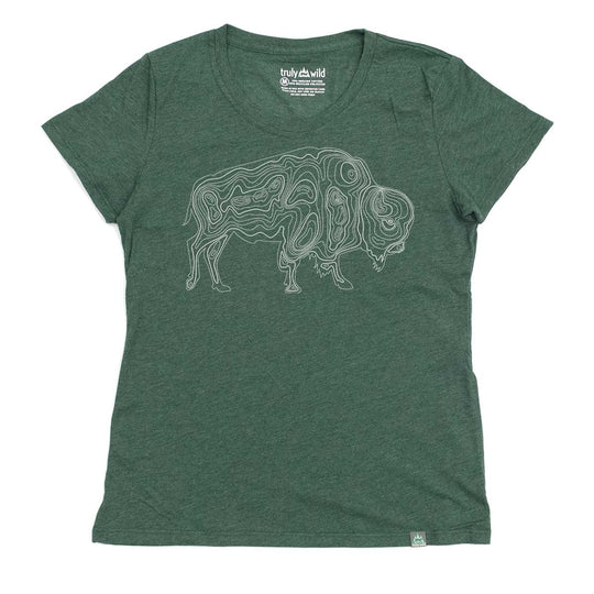 Bison Topo Women's Tee